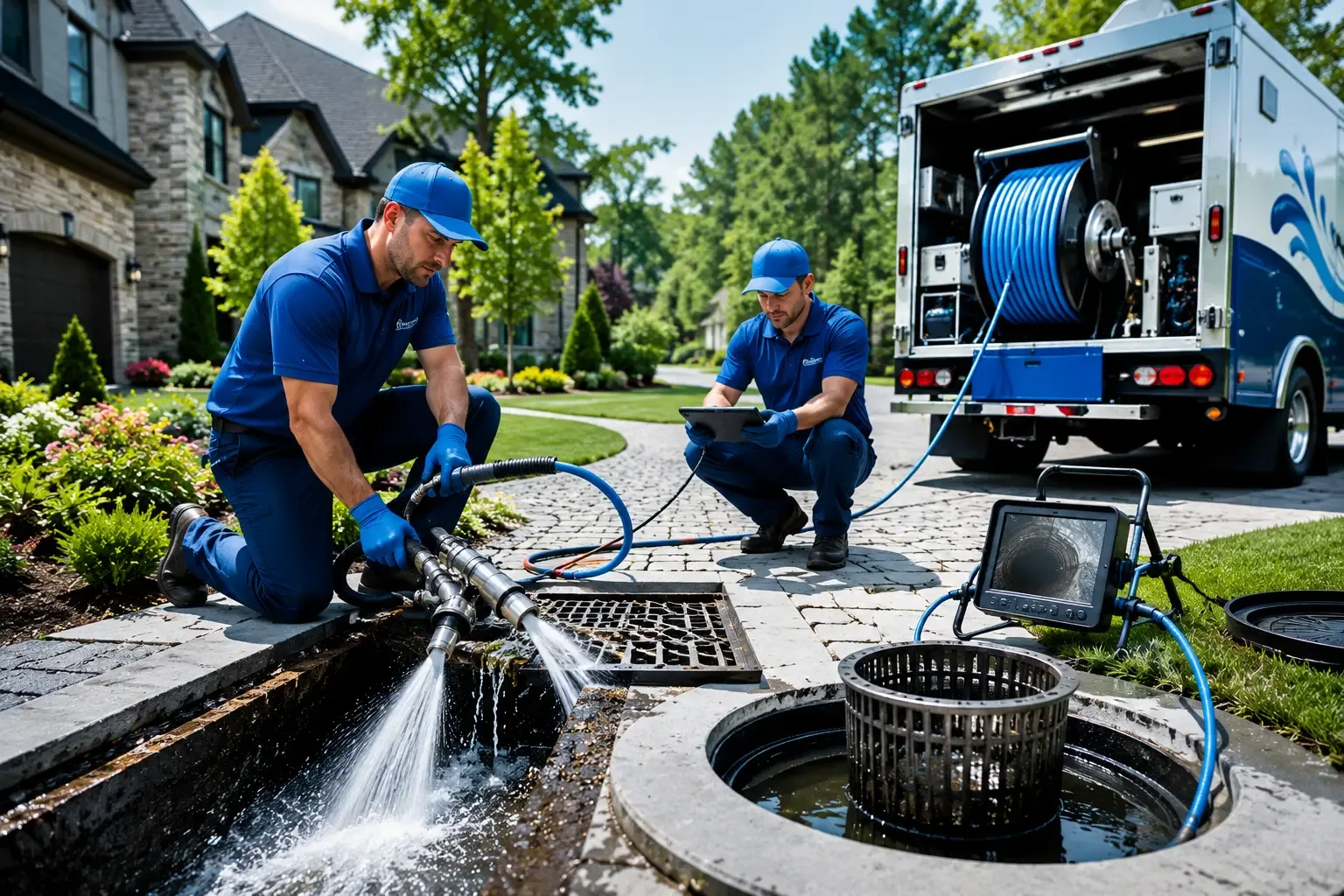 Local outdoor drain cleaning professionals in Ashmore, IL